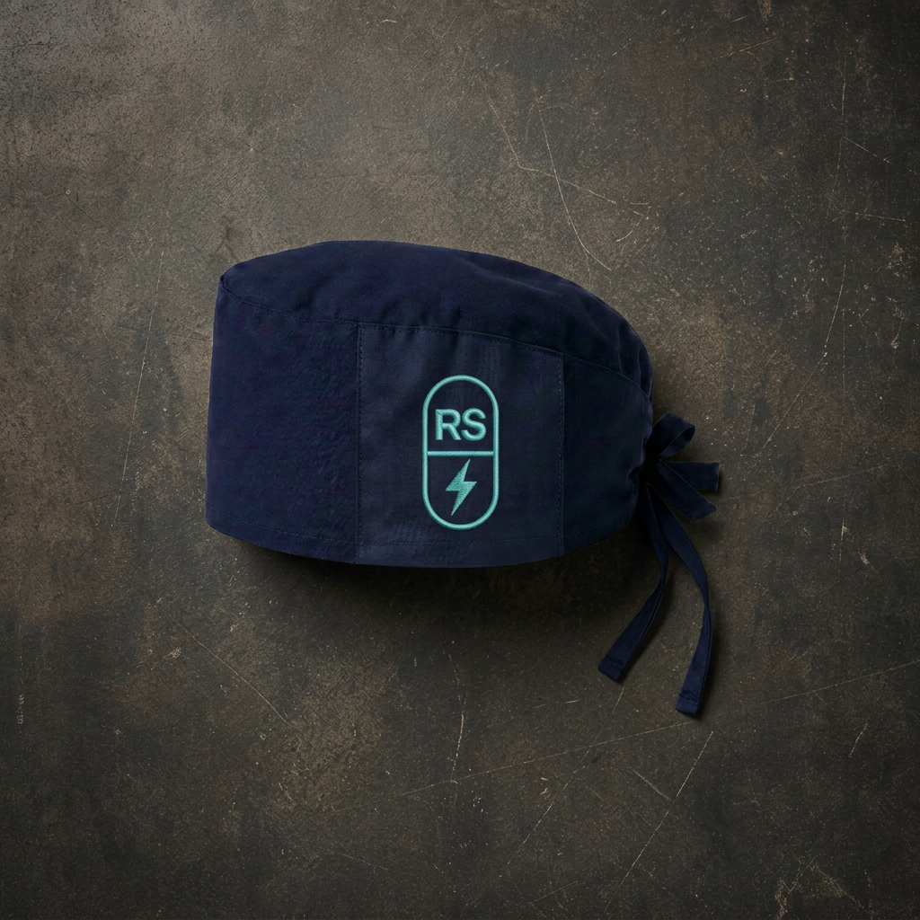 "RS" Scrub Cap — Style 2