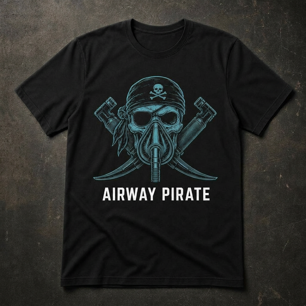 "Airway Pirate" Tee