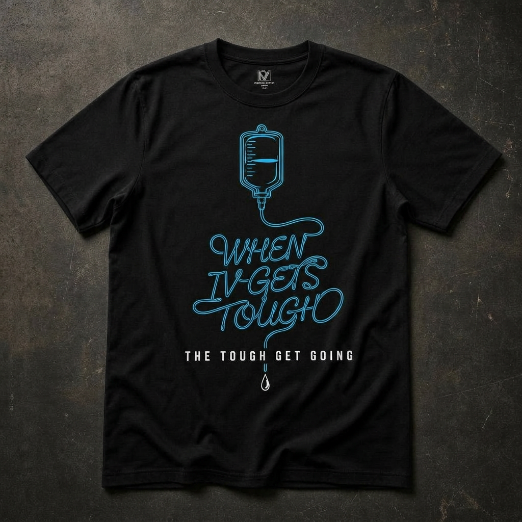 "When IV Gets Tough" Tee